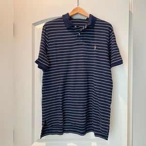 Short sleeve Ralph Lauren. Polo - grey & nay striped